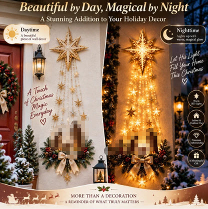 Lighted Nativity Wall Decor
