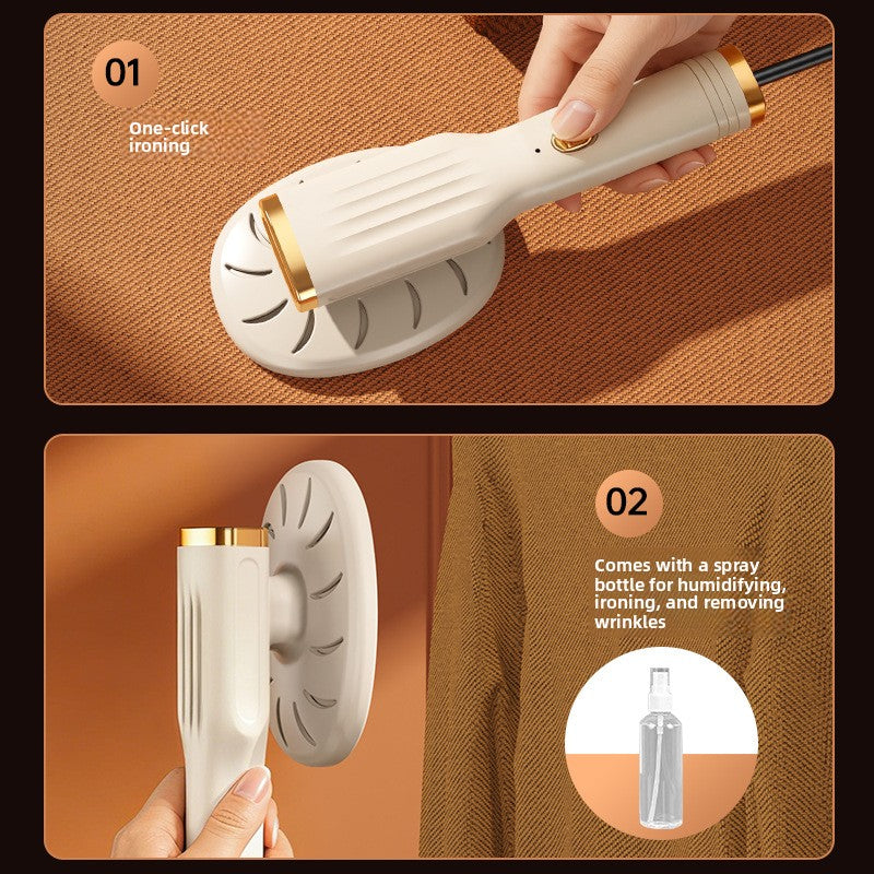 Hand-held hanging iron electric.